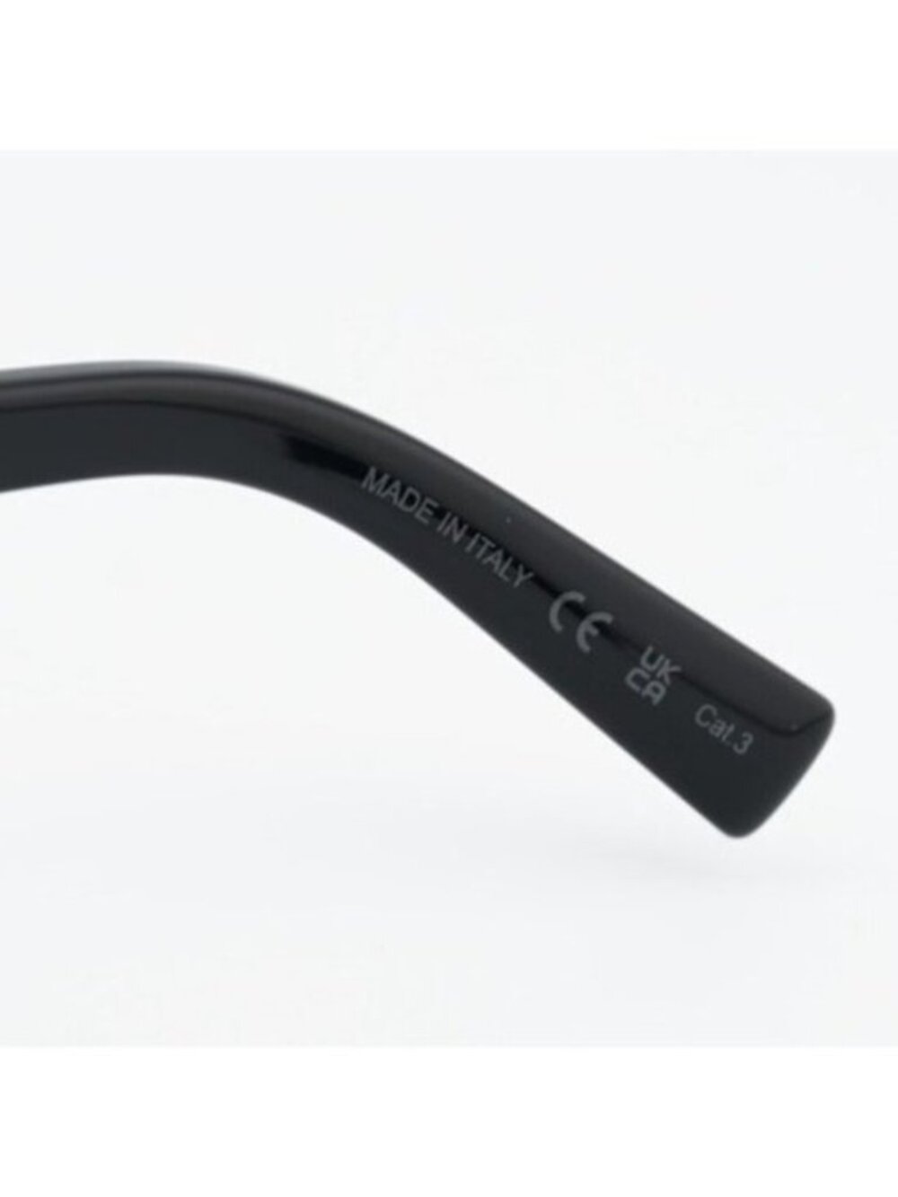 Saint Laurent SL611 001 Sunglasses Black Rectangle Frame, Grey Lenses - Picture 5 of 12